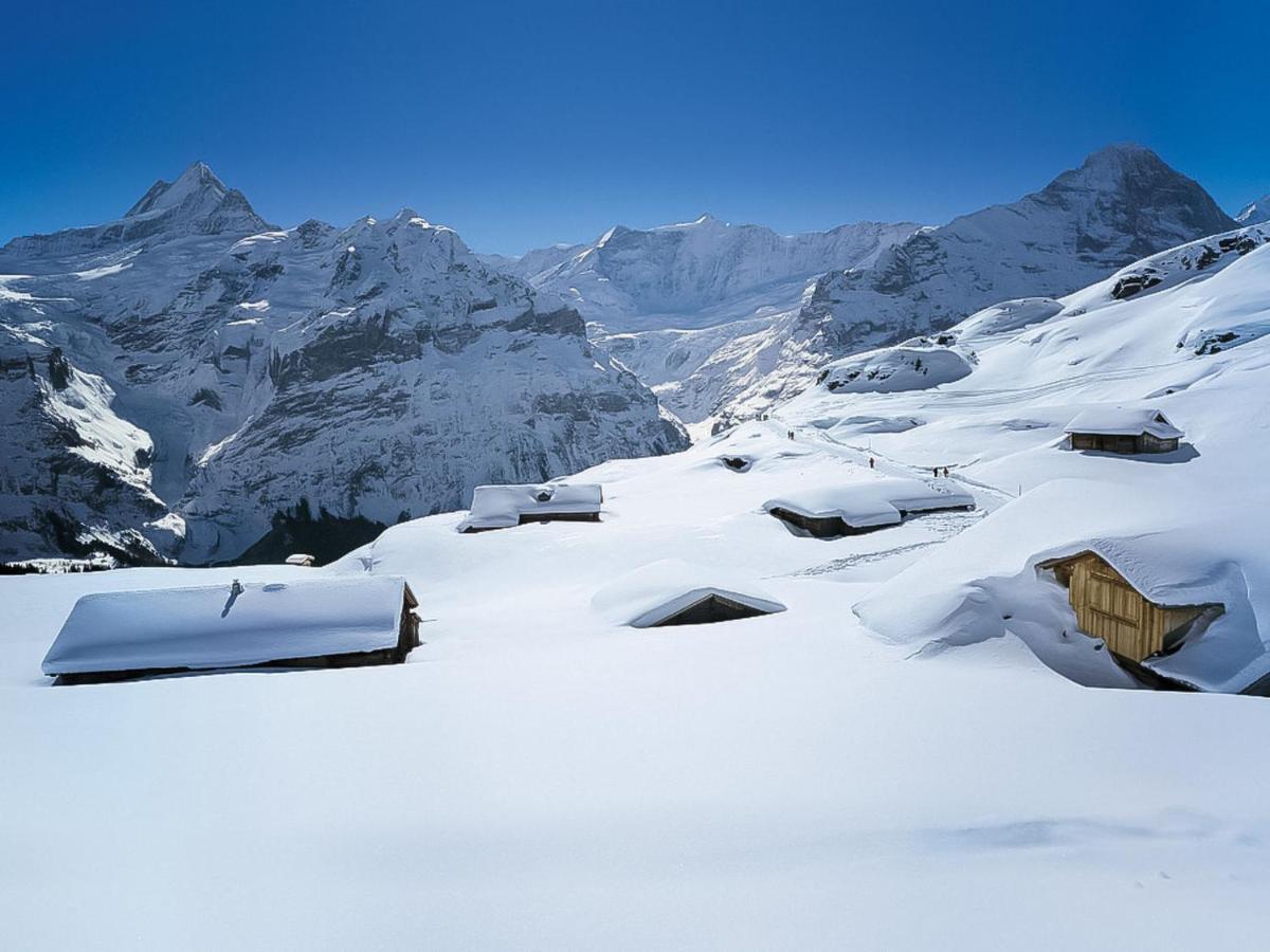 Apartment Chalet Abendrot Apartments-21 By Interhome Grindelwald Esterno foto